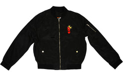 Queen of Hearts Ladies Bomber Jacket